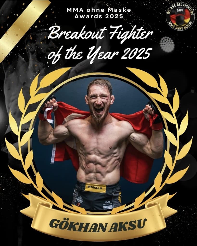 Gökhan Aksu ist Breakout Fighter of the Year 2025