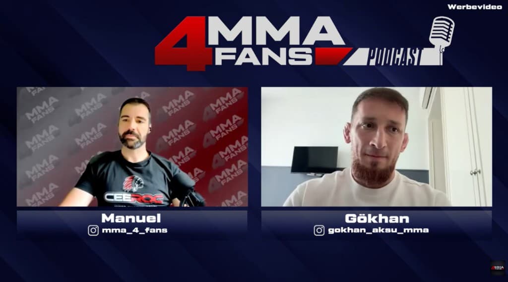 Gökhan Aksu zu Gast bei MMA 4 FANS